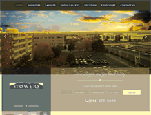 Tablet Screenshot of liveattowers.com